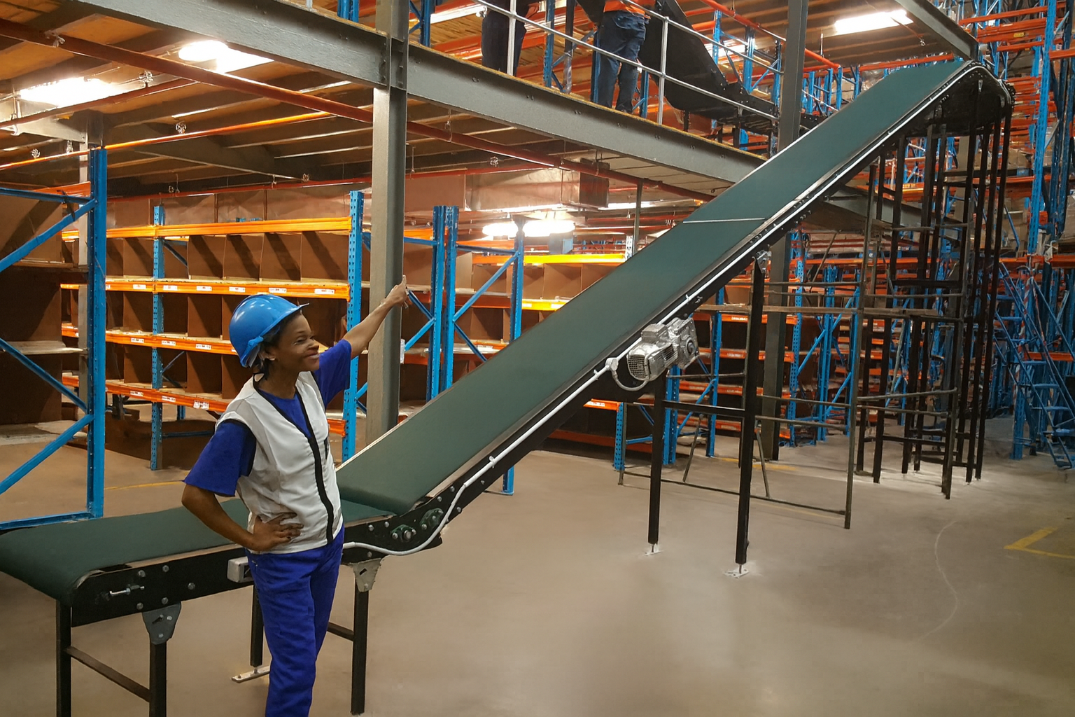 Inter-Floor Conveyors for Warehouses and Multi-Level Storage Solutions